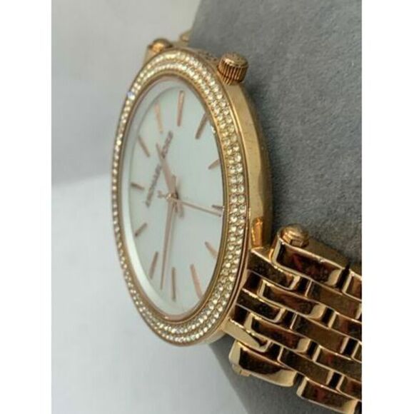 Michael Kors MK3321 Women's Watch Stainless Steel Analog 39mm Two Tone Band D738 - Picture 3 of 9